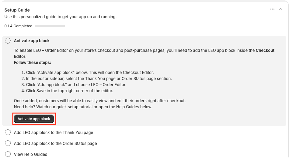 LEO - Order Editing & Upsell Shopify App
